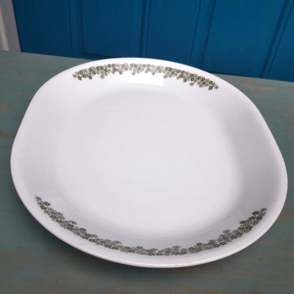 Tray Crazy Daisy Corelle Vintage Large Serving Tray Platter Dishes Ceramic - Picture 2 of 9